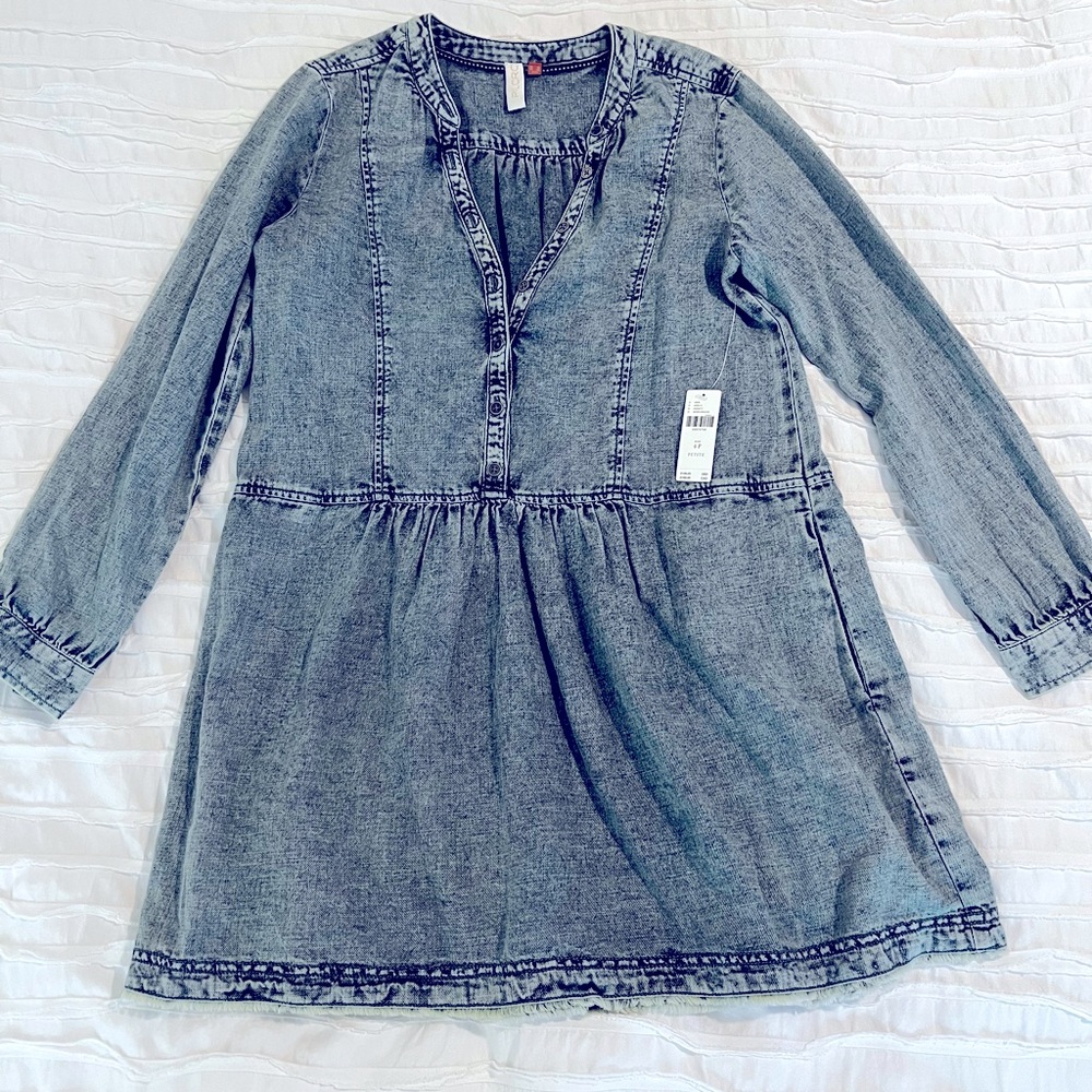 Pilcro Denim Blue Mini Dress